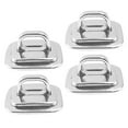 thumbnail image 5 of Hemoton 4PCS Security Anchor Base Plate for Keyed or Combination Cable Locks for Cable Locks Anti Theft Security Base Universal Lock Plate, 5 of 7