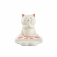thumbnail image 1 of predolo Soporte de Móvil con Forma de Gato Diseño Adorable Figura de Gato Soporte para Teléfono Multifuncional Decoración Del Hogar para Oficina, Tocador, 1 of 9