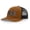 Caramel/Black, variant on AG Hat Co. Mens Patch Hat Flying Mallard Duck Embroidered Patch Mesh Back Trucker Hat, Heather Grey/Black