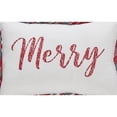 thumbnail image 2 of VHC Brands Christmas Decorations for Living Room Bedroom Accents for Couch Chair Gregor Plaid Merry Pillow 9.5x14, 2 of 4