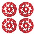 thumbnail image 1 of Whirlwind Brake Disc Wheel Hex Hub 17mm for Arrma 1/7 RC Parts Red, 1 of 5