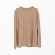 thumbnail image 4 of Playera Manga Larga Cuello Redondo Tallas Extras Plus size beige 2XL LOVE MY FIT playera manga larga, 4 of 6