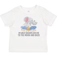 thumbnail image 3 of Inktastic My Great Grandpa Loves Me to the Moon and Back Elephants Boys or Girls Baby T-Shirt, 3 of 5