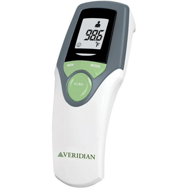 Veridian Healthcare TouchFree Infrared Forehead Thermometer Walmart