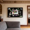 thumbnail image 2 of JILhome Magnetic Chalk Board, 47" x 35" Black Dry Erase Board, 4'x3' Blackboard for School, Office, Home, Bar, Restaurant Menu, Black Aluminium Frame, 2 of 7