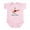 Petal Pink, variant on CafePress - H Is For Helicopter Infant Bodysuit - Baby Light Bodysuit, Size Newborn - 24 Months