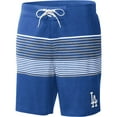 thumbnail image 2 of Men's G-III Sports by Carl Banks  Royal Los Angeles Dodgers Coastline Volley Swim Shorts, 2 of 4