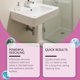 thumbnail image 5 of Potente limpiador desincrustante para baños (237 ml): fórmula concentrada para eliminar manchas de agua, cal y suciedad. Purifica superficies de azulejos, vidrio y grifería para una limpieza impecabl, 5 of 9