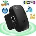 thumbnail image 1 of Ordmjysro Mini Répéteur WiFi 300 Mbps 2,4 GHz Prolongateur de Portée Sans Fil Prise US, 1 of 9