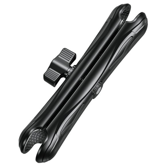 Brazo de montaje VAZESWIN de 1,5 bolas con doble casquillo para buscador de peces