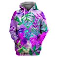 thumbnail image 1 of WEAIXIMIUNG Chandails en Molleton Mignons pour Femmes Mode Décontractée Automne/hiver Imprimé Floral Vacances Sports de Plein Air avec Cordon de Serrage et Poche, 1 of 3