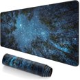 thumbnail image 1 of Extended Large Mouse Pad, XXL Gaming Desk Pad 31.5 x 15.7 Inch, Big Computer Keyboard Mousepad, Waterproof Mouse Mat with Stitched Edges and Non-Slip Base for Office Gaming, Galaxy Tree, 1 of 5