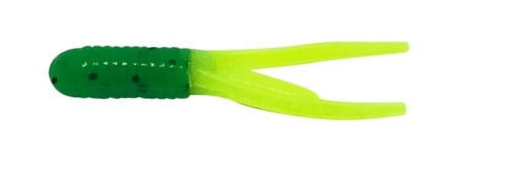 (3 pack) Bonehead Tackle Stump Bug Soft Plastic Crappie Bait - Confetti