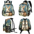 thumbnail image 4 of Rabbit Adjustable Shoulder Strap Backpack - Large Capacity, Printed Design, Lightweight - Business Backpack Men, Mini Backpack Toy, Mini Backpack, 4 of 6