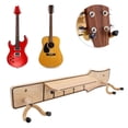 thumbnail image 3 of Soporte De Pared Para Guitarra, Soporte De Pared Para Guitarra Que Ahorra Espacio, Goma Suave Redonda De 360 ​​​​grados Con Estante Para Bajo, 3 of 7