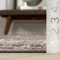 thumbnail image 3 of Rugs USA Redwood Vintage Machine Washable Area Rug, 2' 6" x 8', Runner, Redwood Taupe, 3 of 7