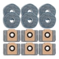 thumbnail image 1 of 12-Pack Replacement Dust Bags & Mop Pads for Eufy X10 Pro Omni, 1 of 5