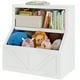 thumbnail image 2 of ChaoLink Librero para niños, organizador de juguetes de madera con cubículos, estantería para niños para sala de juegos, dormitorio, guardería y escuela, 2 of 8