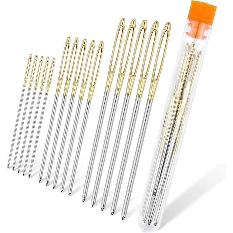 Tapestry Needles for Knitting, Yarn Needles Blunt Needles Weaving Needle  Darning Needles,Stainless Steel Wool Needles 3 Size(2.72.32.0Each 5)  Total 15pcs 