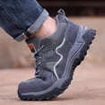 thumbnail image 5 of Steel Toe Cap Trainers for Men Women Safety Work Shoes Lightweight Steel Toe Sneakers Work Shoes Non Slip, 5 of 7
