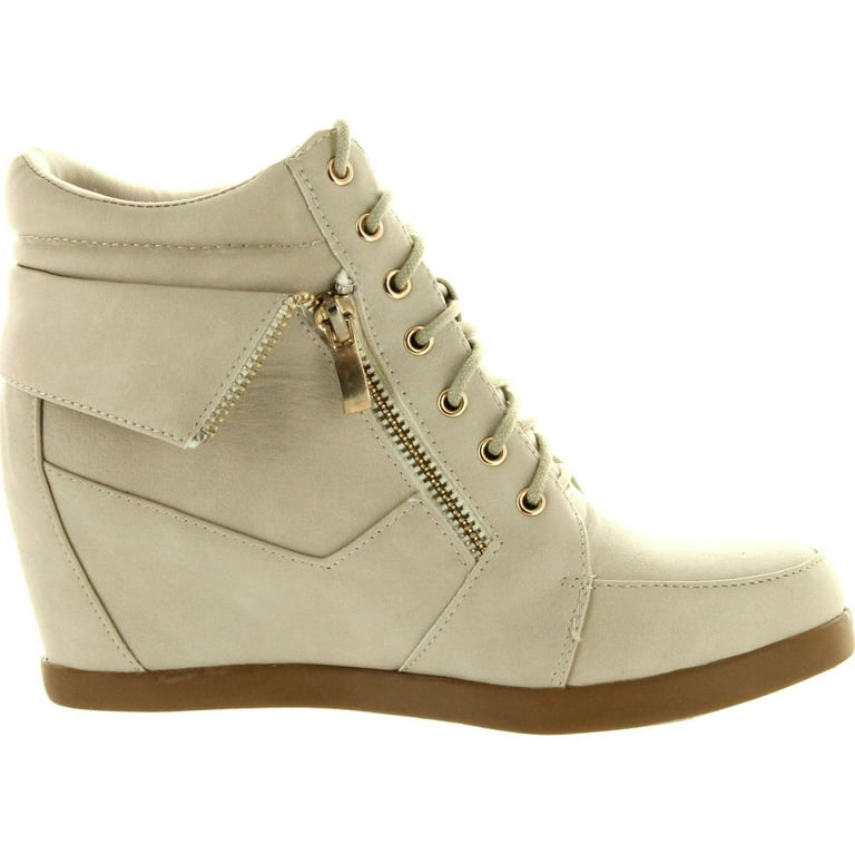 Hidden wedge sneaker 2025