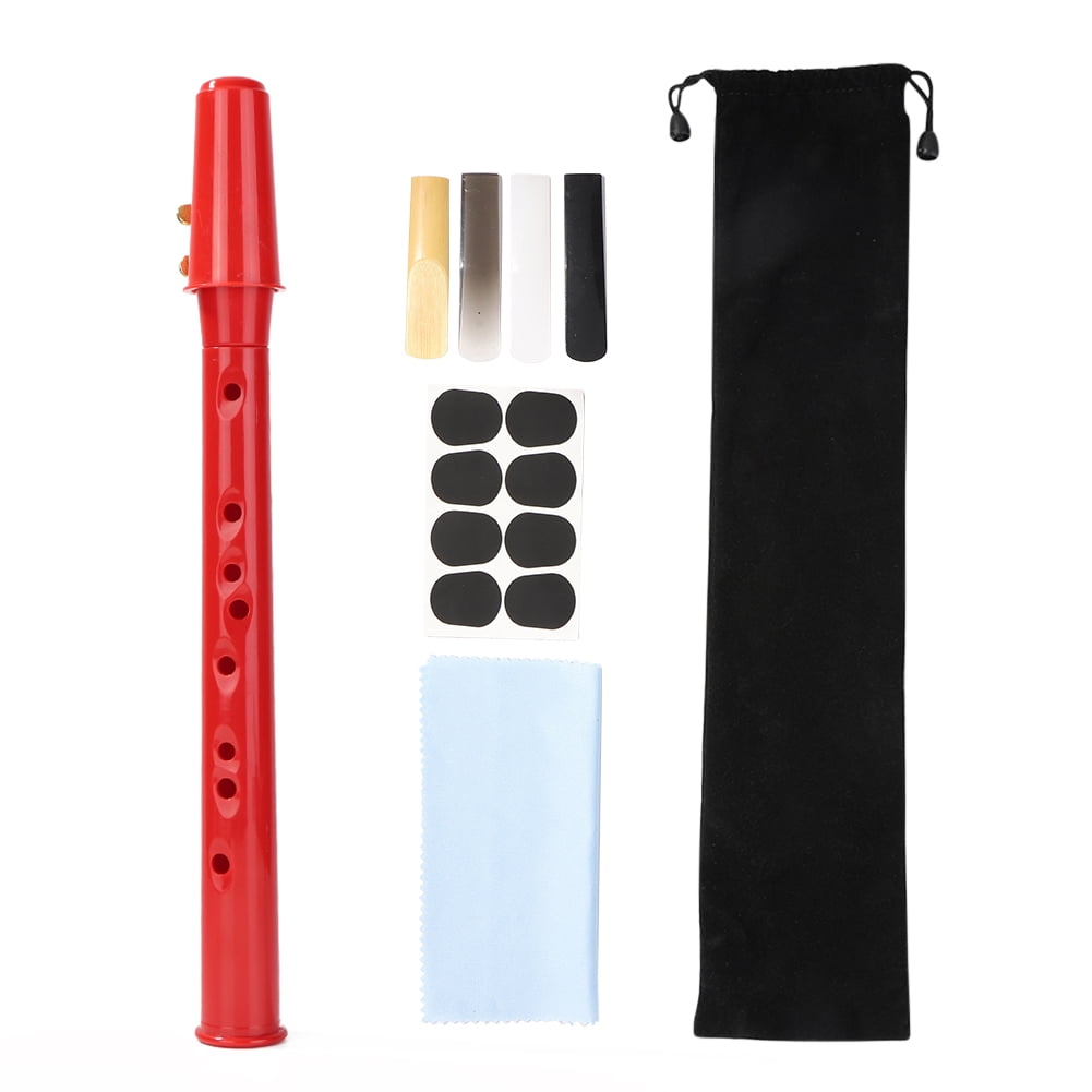 Mini Pocket Saxophone Kit, Portable Sax Alto Saxophone With 4 Reeds, 8  Dental Pad, Fingering Charts, Carrying Bag Woodwind Instrument for  Beginners & Amateurs (Black) – BigaMart