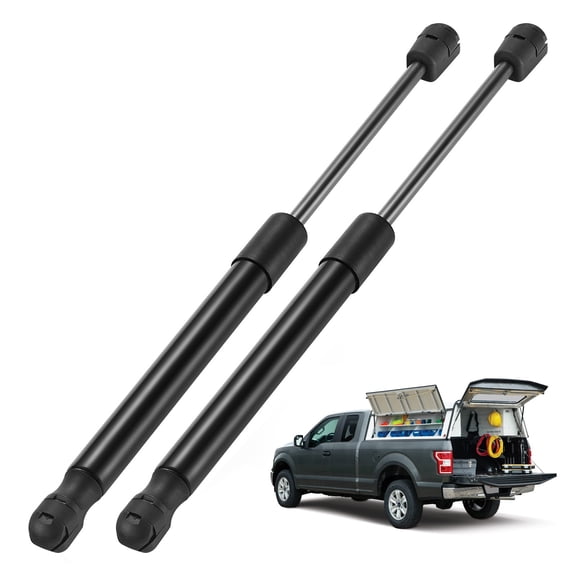 BDFHYK C16-04464 13 inch/30Lbs 133N Gas Struts Shocks for Camper Shell Window Pickup Leer Topper Canopy Truck Weatherguard Tool Box Lid, Pack of 2PCS