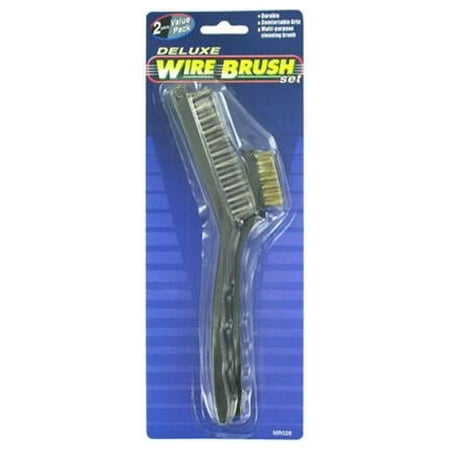 

Bulk Buys 10 x 10 x 10 Deluxe Wire Brush Set - Case of 24