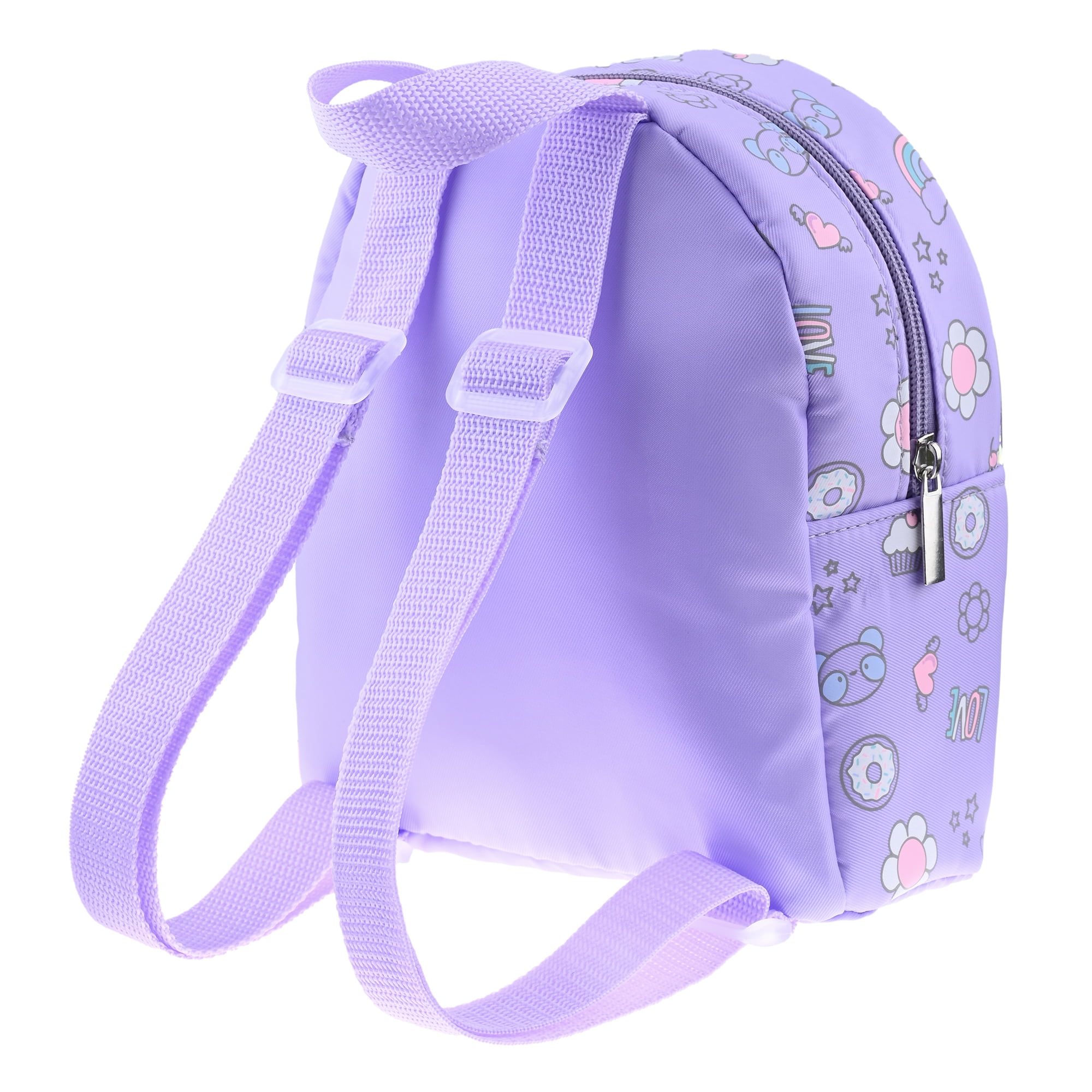 Claire's Club Lilac Butterfly Patch Mini Backpack