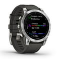 thumbnail image 2 of Garmin fenix 7 GPS Smartwatch and Fitness Tracker with Incident Detection - Graphite, 2 of 9