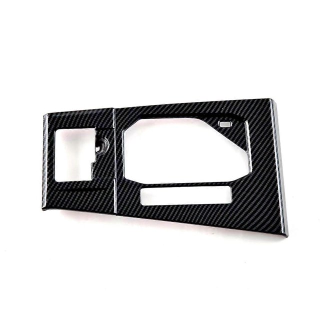 For Yaris 2024 RHD Carbon Fiber Gear Shift Panle Cover Trim Interior Accessories