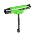 thumbnail image 1 of Lve para patineta Herramienta multifuncional desmontable Herramienta tipo /8 "1/2" 9/16 "Lve de soplete en Verde Macarena Llave para patineta, 1 of 8