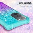 thumbnail image 3 of Funda para Motorola Edge 30 Pro Transparente con Brillos Carcasa Protectora Antigolpes con Glitter Brillante, 3 of 5