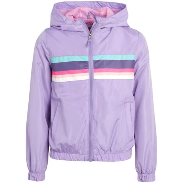 Girls packable hotsell rain jacket