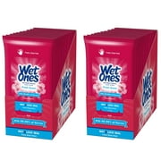 Wet Ones Antibacterial Hand Wipes, Fresh Scent, 20 Packs of 20 Wipes, 400 Wipes Total