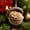 C, variant on Pine Cone Animal Ornament, Woodland Acorn Forest Animal for Christmas Tree Decoration, 2D Acrylic Sleeping Animals Decor for Holiday Home Keepsake Gifts (B)