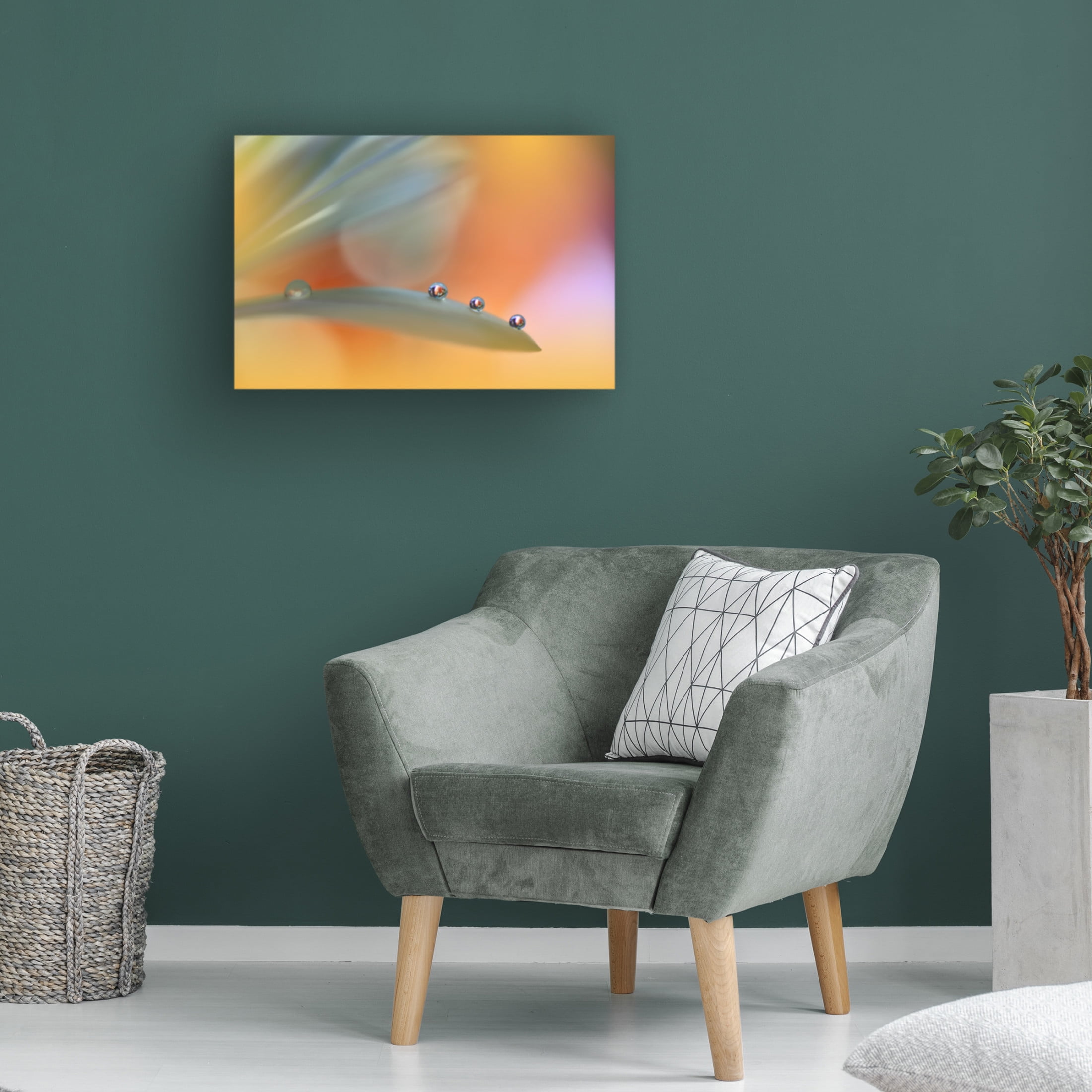 Trademark Fine Art Juliana Nan A Colorful World III Canvas Wall Art