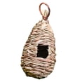 thumbnail image 4 of Nido de pájaro de paja tejido a mano Sunnimix para Colgar afuera, 4 of 7
