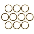 thumbnail image 2 of guohui 6x10 Pieces Brass Flat Round Split Key Chain Rings Key Holder Craft 30mm 6 Pcs, 2 of 8