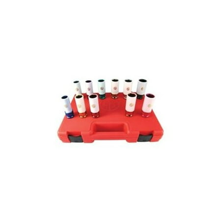 11 Piece Sae Set - Chicago Pneumatic SS4211WP 11 Piece 1/2
