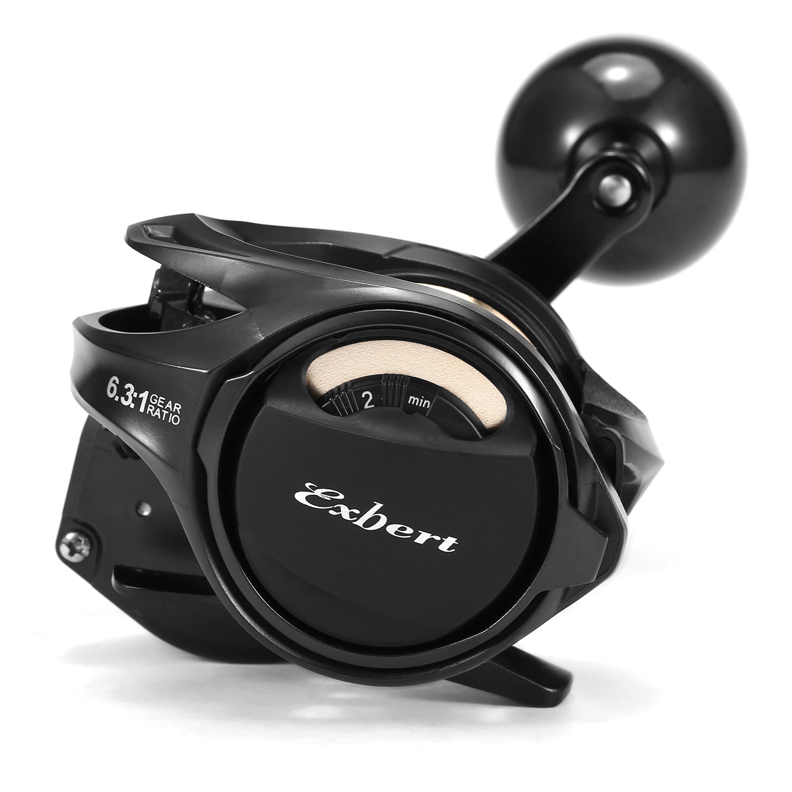 Durable 9+1BB Fishing Round Baitcasting Reel L/R Hand Saltwater Conventiona  Reel