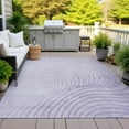 thumbnail image 4 of Dalyn Rugs Machine Washable Indoor/Outdoor Chantille ACN2107 Lavender 8' x 10' Rug, 4 of 9
