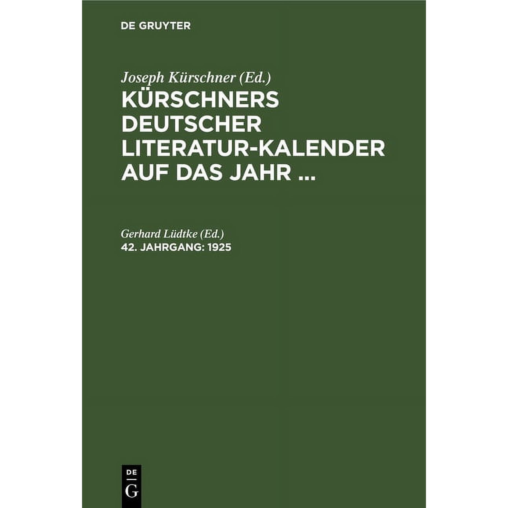 1925 (Hardcover)