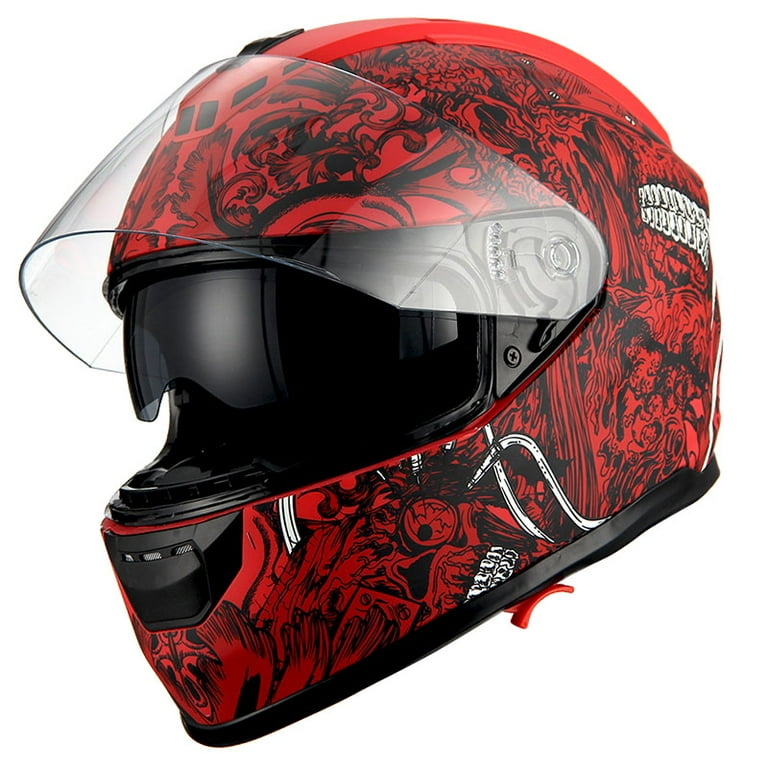 Full Face Skull Motorcycle Helmets