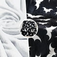 thumbnail image 4 of Gothic Bat Pattern Throw Blanket - Halloween Themed Horror Blanket, Christmas bat Blanket，Soft Flannel for Couch, Bed, Perfect Goth Decor (60" x 50"),Christmas Warm-Up Gifts., 4 of 7