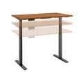 thumbnail image 3 of Move 60 Series 48W x 30D Adjustable Desk in Natural Cherry - Engineered Wood, 3 of 6
