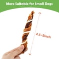 thumbnail image 2 of MON2SUN Chicken Duck & Codfish Twist Sticks Small Dog Treats, 17.64 oz (50 Count), 4.5-5 Inch, 2 of 8