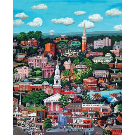 Chapel Hill, a 1000-piece Puzzle by Heritage Puzzles