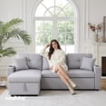 thumbnail image 3 of Sofá CAMA CON ALMACENAMIENTO GRIS claro Easy Living, 3 of 7