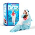 thumbnail image 1 of Manta portátil Cozy Concepts Co. Hammerhead Shark para adultos, 1 of 3